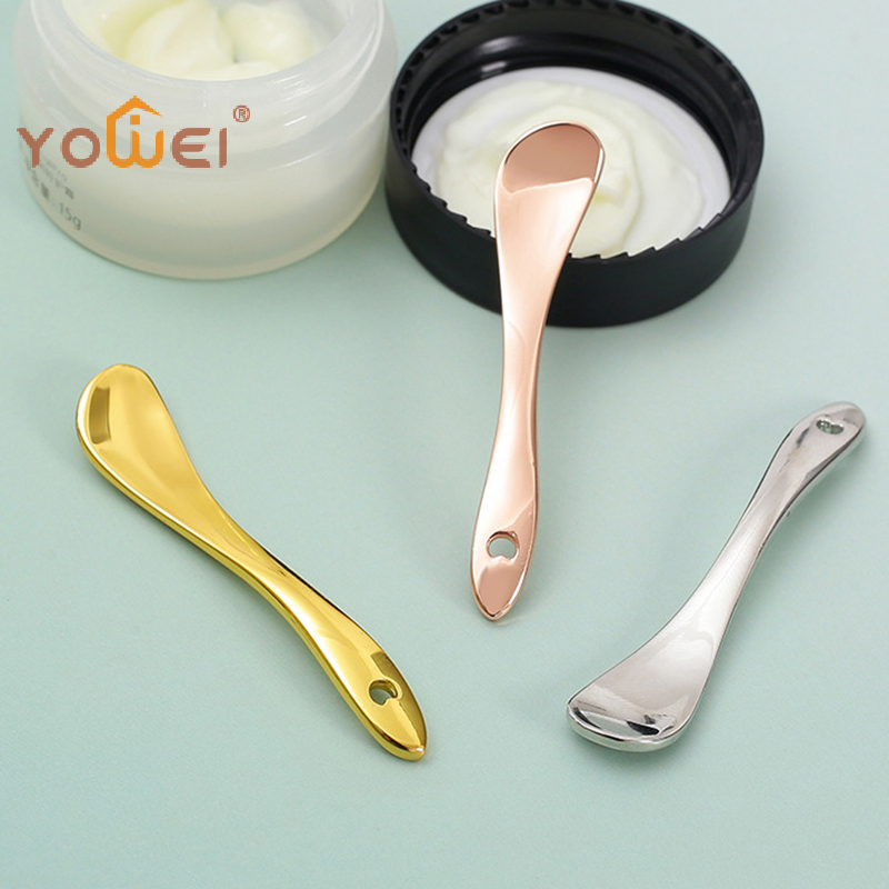 Beauty Makeup Cream - Latest Metal Cosmetic Skincare Spatula, Mini