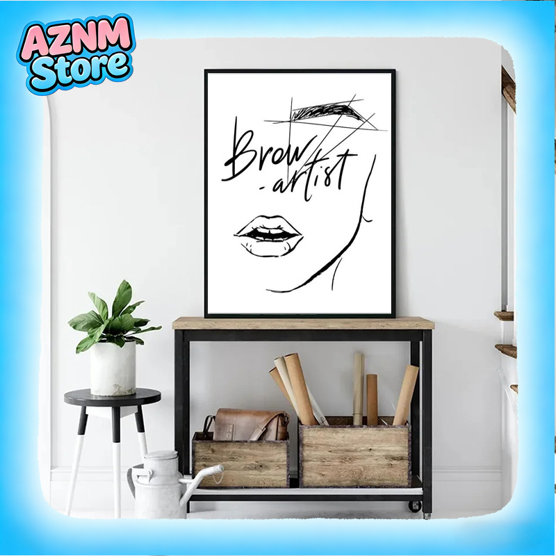 Beauty Of Makeup Quotes - 2026 Fashion Makeup Poster Sexy Beauty