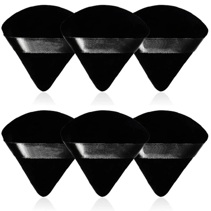 Beauty Bay Makeup - 2/6Pcs Triangle Powder Puff Face Makeup