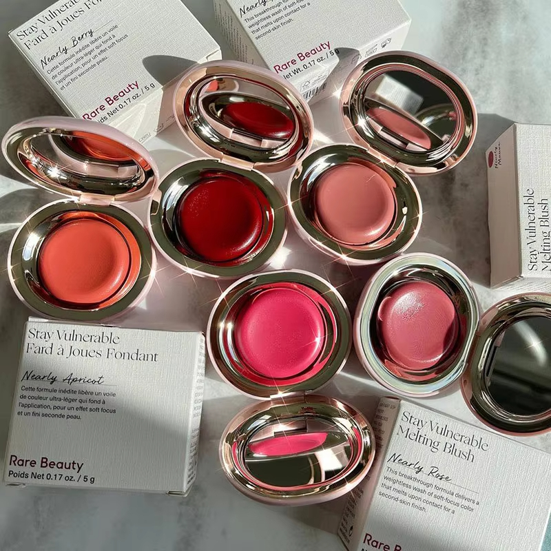 Lip Gloss Plumping - Rare Beauty Powder Blush Portable Makeup