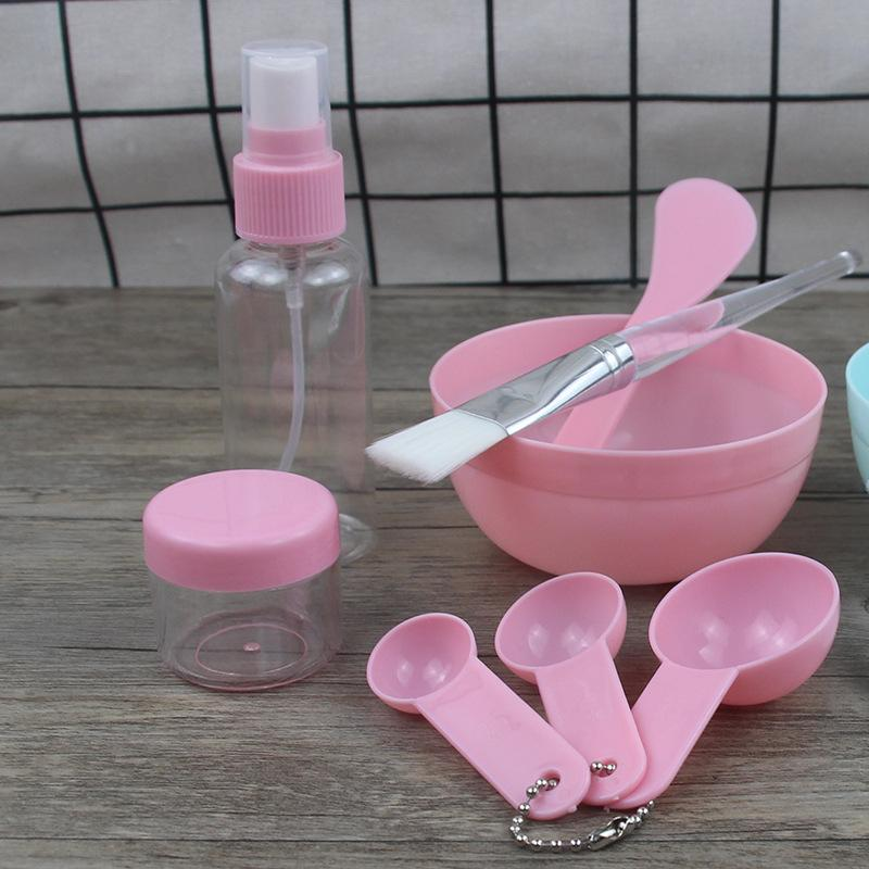 Beauty Makeup Bar - 8pcs/set Facial Brush Mask Bowl Spoon