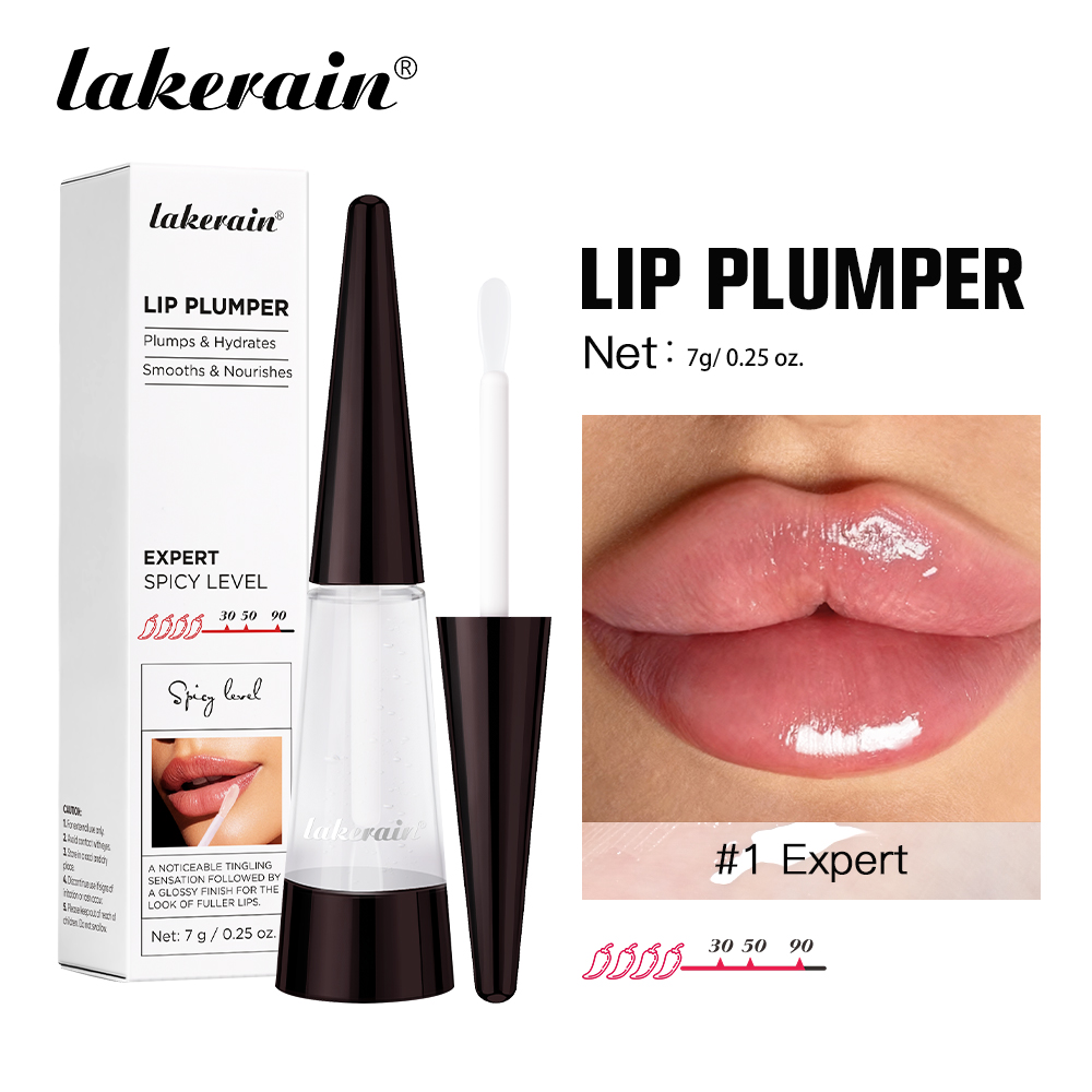 Lip Gloss Plumping - Lip Plumper Transparent Plumping Lip Gloss