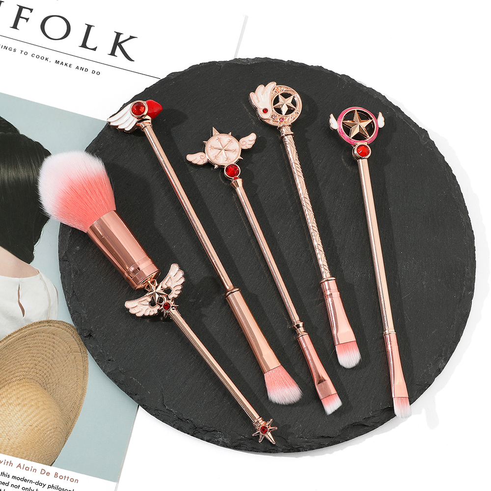 Sailor Moon Makeup Brushes Set - đánh giá và giá Beauty Makeup Eyeshadow