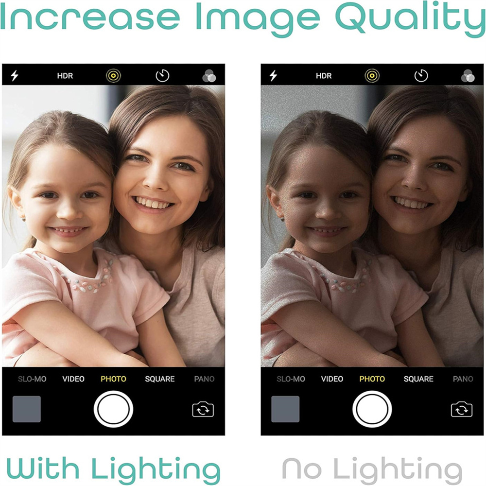 Clip on Light Reading Lights w - đánh giá và giá Led Ring Light