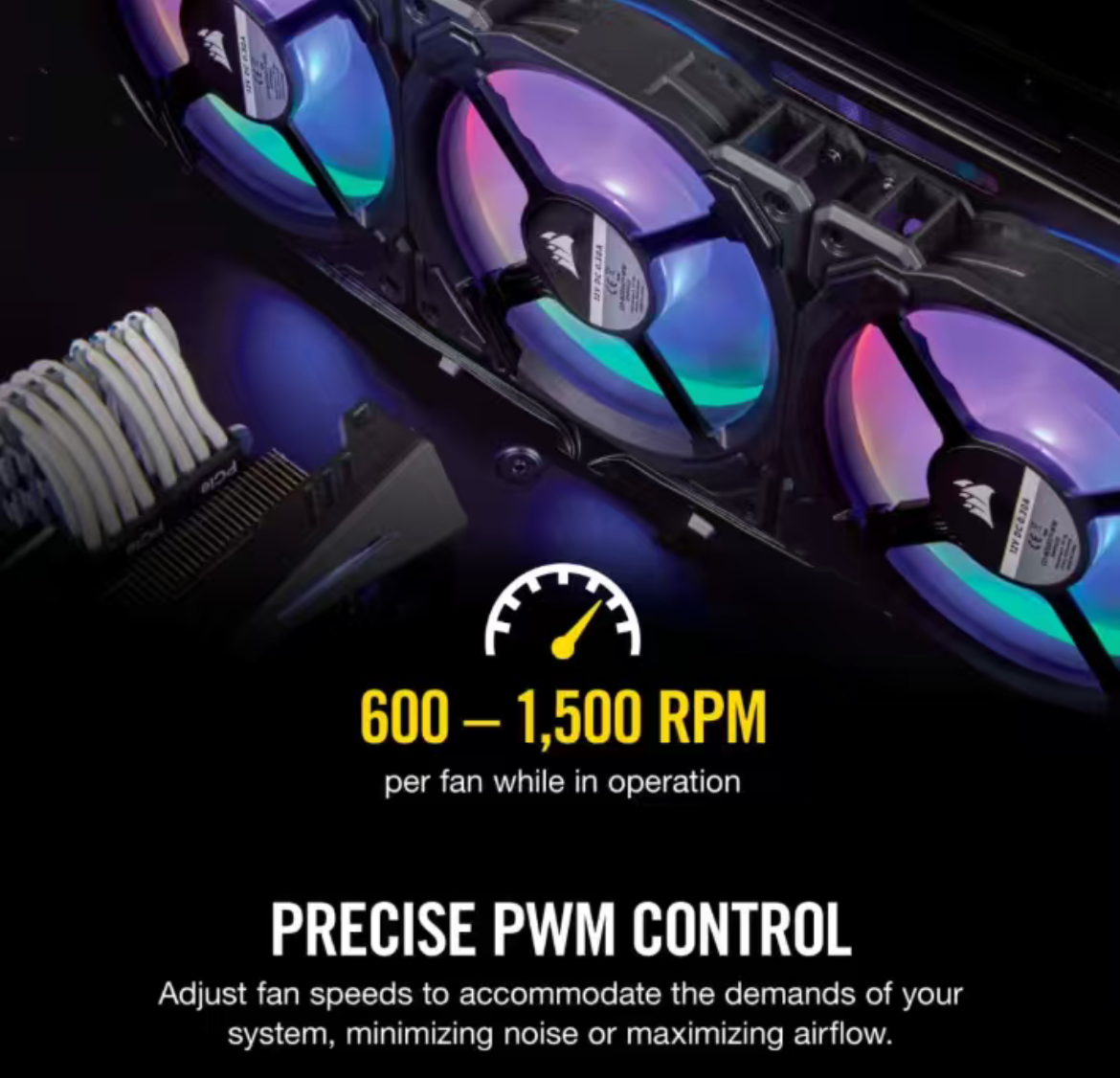 CORSAIR LL120 RGB 120mm Dual L - đánh giá và giá Led Ring Light