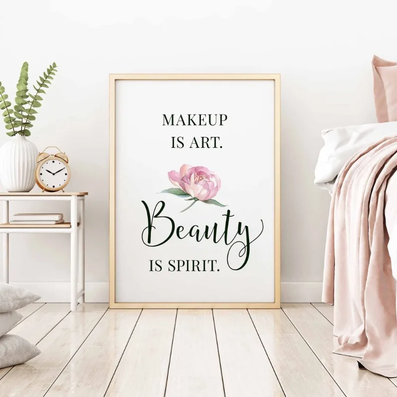 Makeup Quotes Poster Eyelash E - đánh giá và giá Beauty Of Makeup Quotes