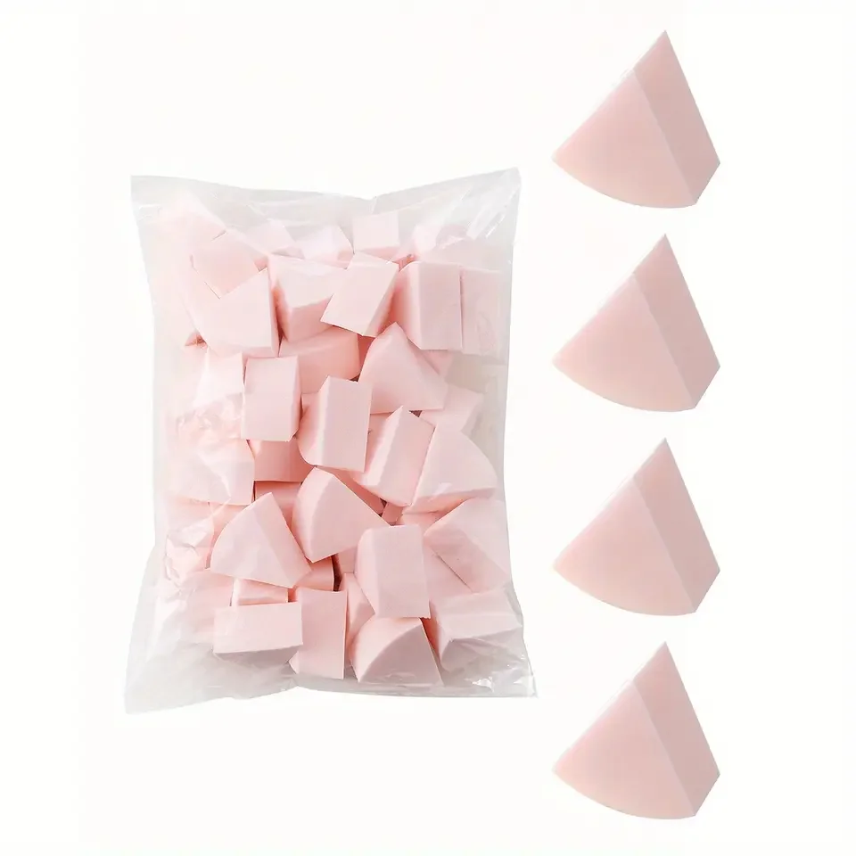 50pcs Triangle Makeup Blender  - đánh giá và giá Beauty Makeup Cream
