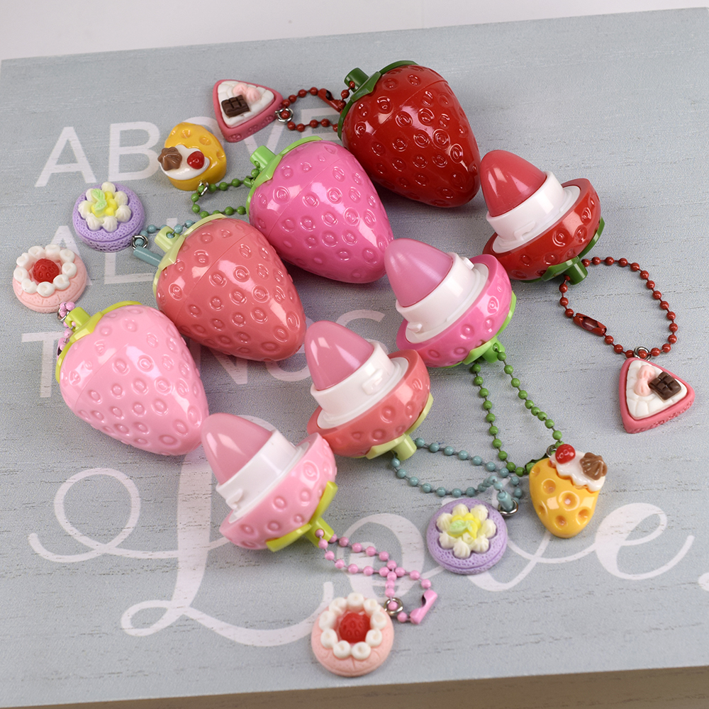 Cute Lip Balm Strawberry Wrink - đánh giá và giá Lip Gloss Plumping