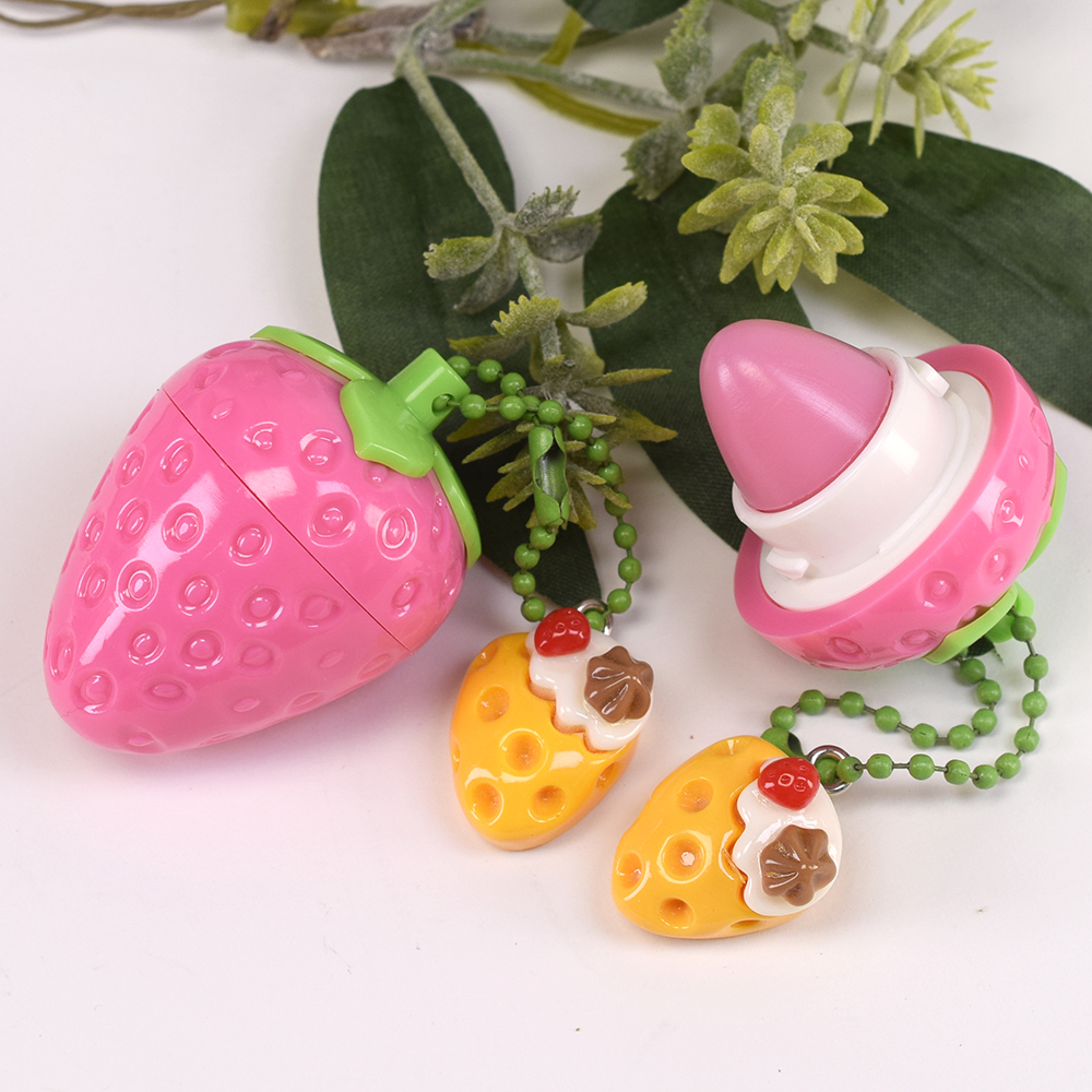 Cute Lip Balm Strawberry Wrink - đánh giá và giá Lip Gloss Plumping