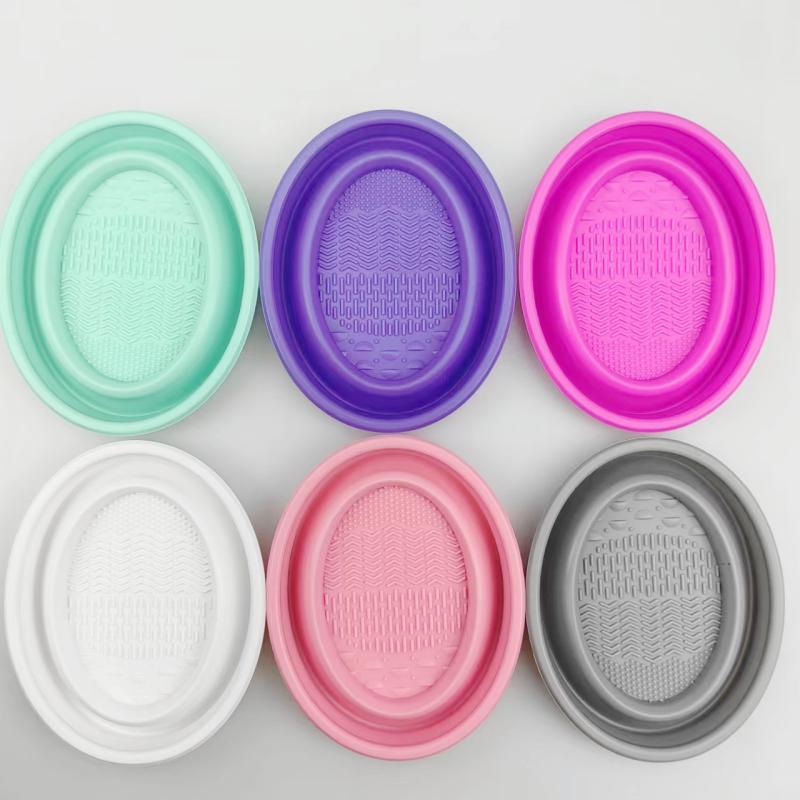 Folding Powder Puff Cleaning B - đánh giá và giá Beauty Makeup Eyeshadow