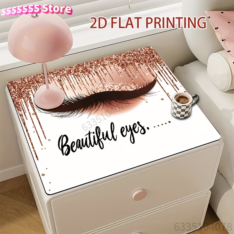 Non-Slip 2D Flat Printing Desk - đánh giá và giá Beauty Of Makeup Quotes