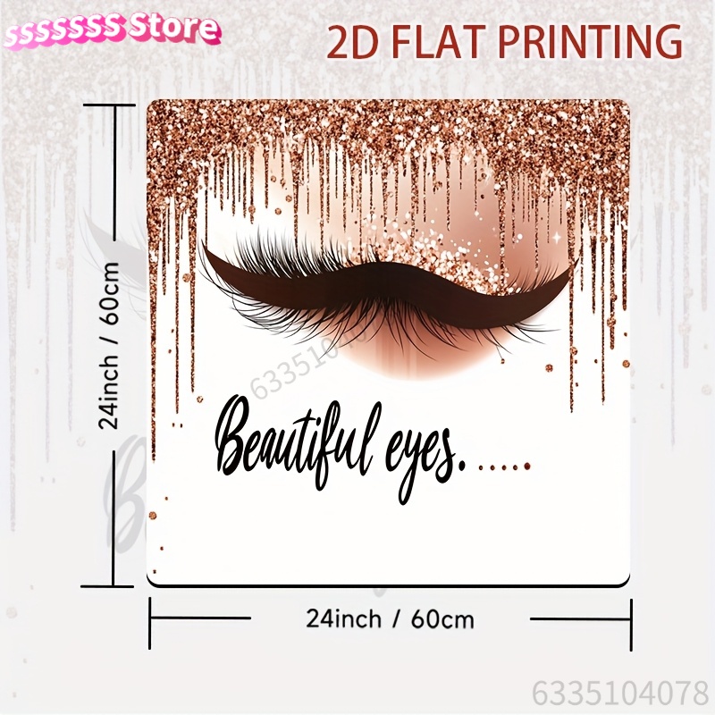 Non-Slip 2D Flat Printing Desk - đánh giá và giá Beauty Of Makeup Quotes