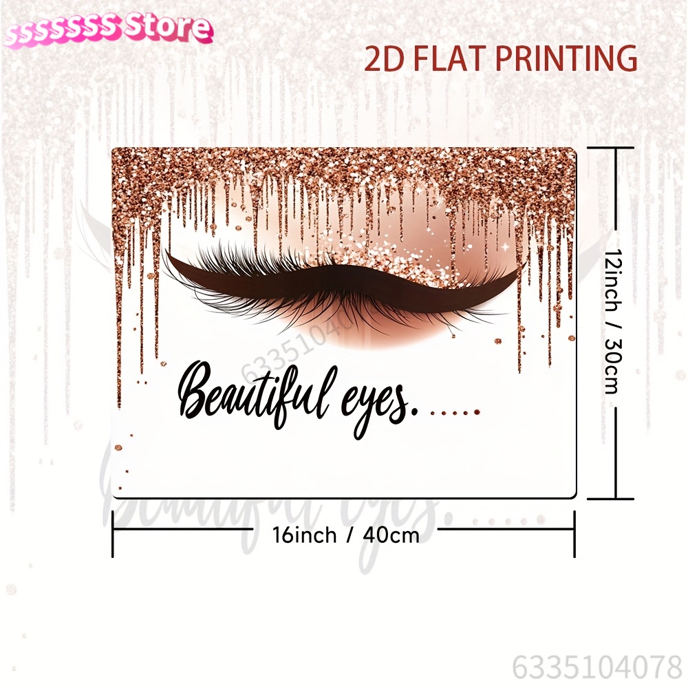 Non-Slip 2D Flat Printing Desk - đánh giá và giá Beauty Of Makeup Quotes