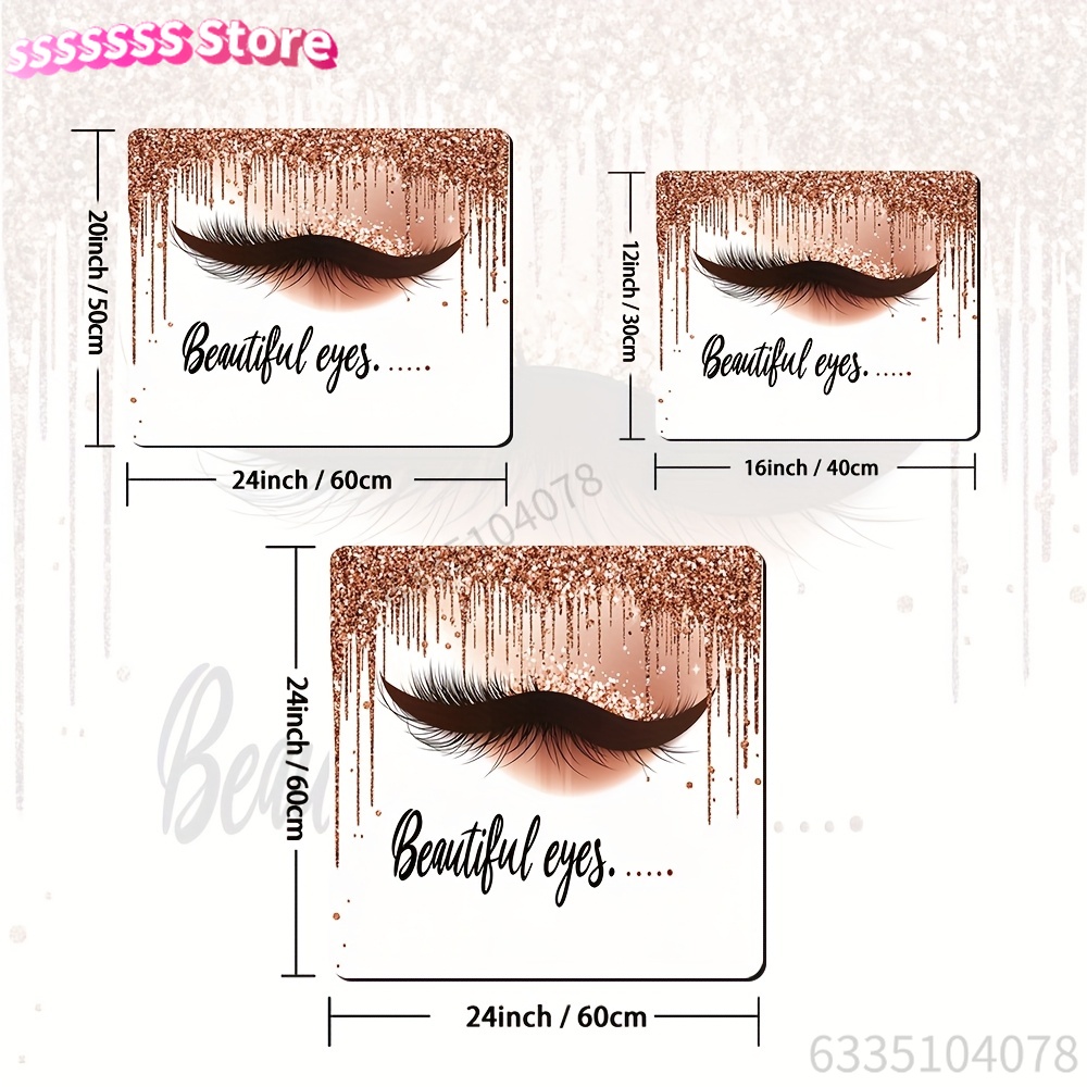 Non-Slip 2D Flat Printing Desk - đánh giá và giá Beauty Of Makeup Quotes