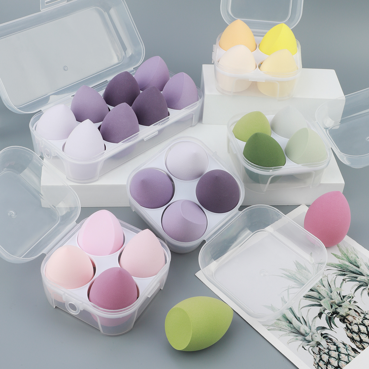 4/8pcs Makeup Sponge Blender B - đánh giá và giá Beauty Bay Makeup