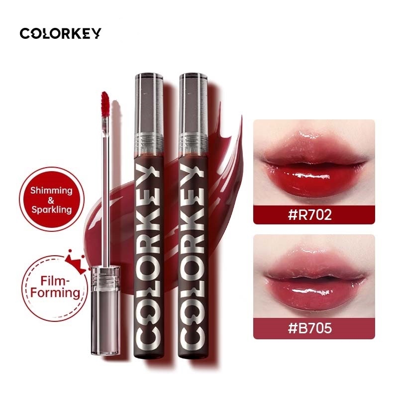 COLORKEY Light Shimmer Lip Glo - đánh giá và giá Lip Gloss Plumping