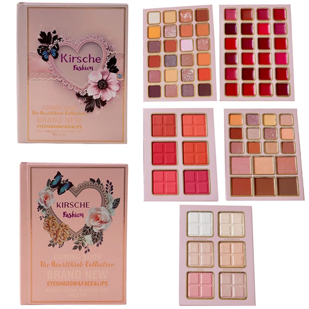 5-Layer Folding Eyeshadow Pale - đánh giá và giá Beauty Book Makeup Kit