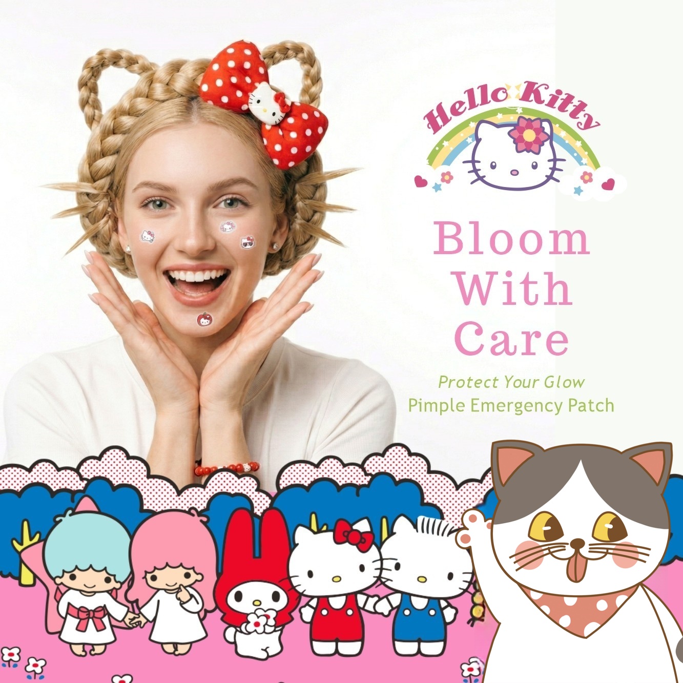 100PCS hello kitty Acne patche - đánh giá và giá Pressed Powder Foundation