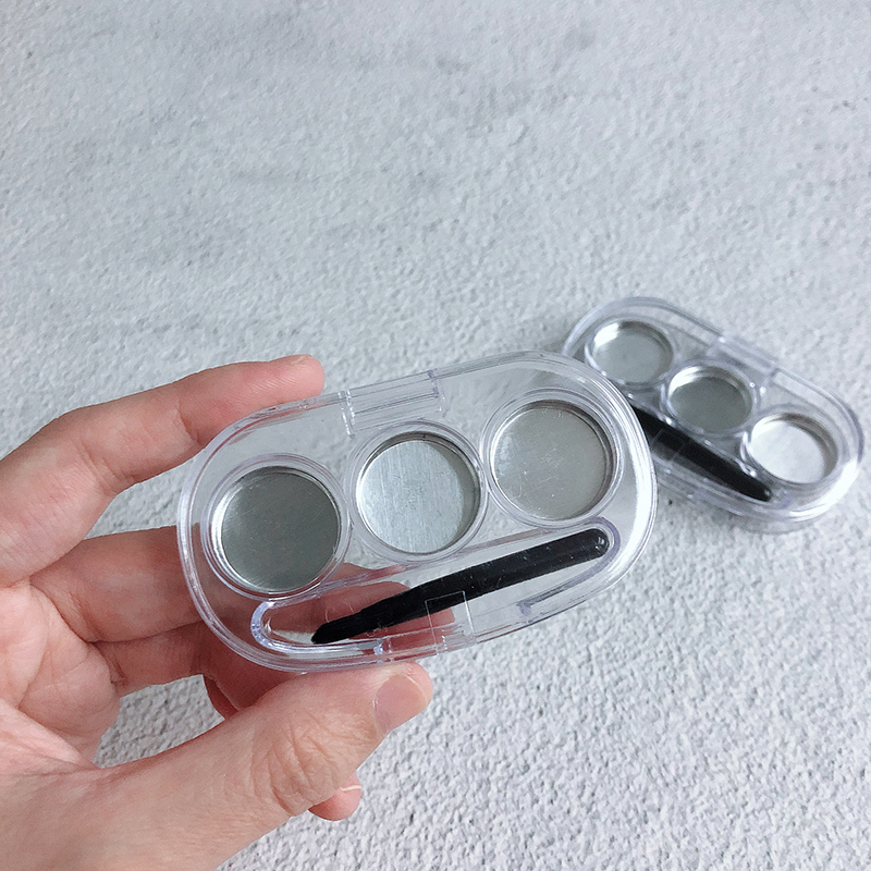 【3In1 Makeup Aluminum Palette  - đánh giá và giá Beauty Makeup Eyeshadow