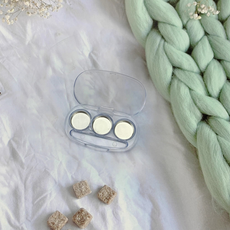 【3In1 Makeup Aluminum Palette  - đánh giá và giá Beauty Makeup Eyeshadow