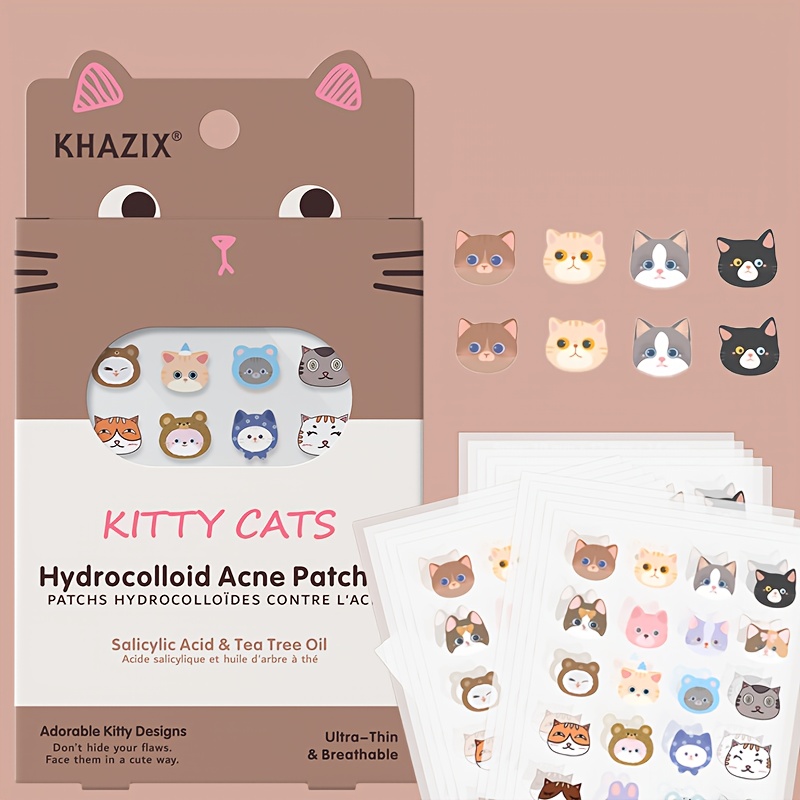 120PCS Cartoon Cat Pimple Patc - đánh giá và giá Pressed Powder Foundation