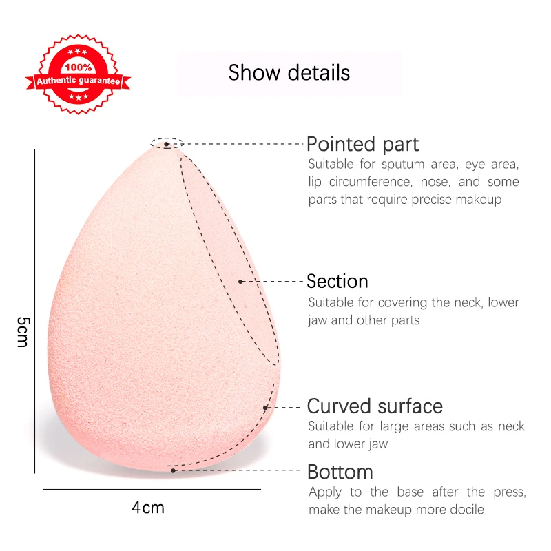 20/5/1pcs Makeup Sponge Concea - đánh giá và giá Beauty Bay Makeup