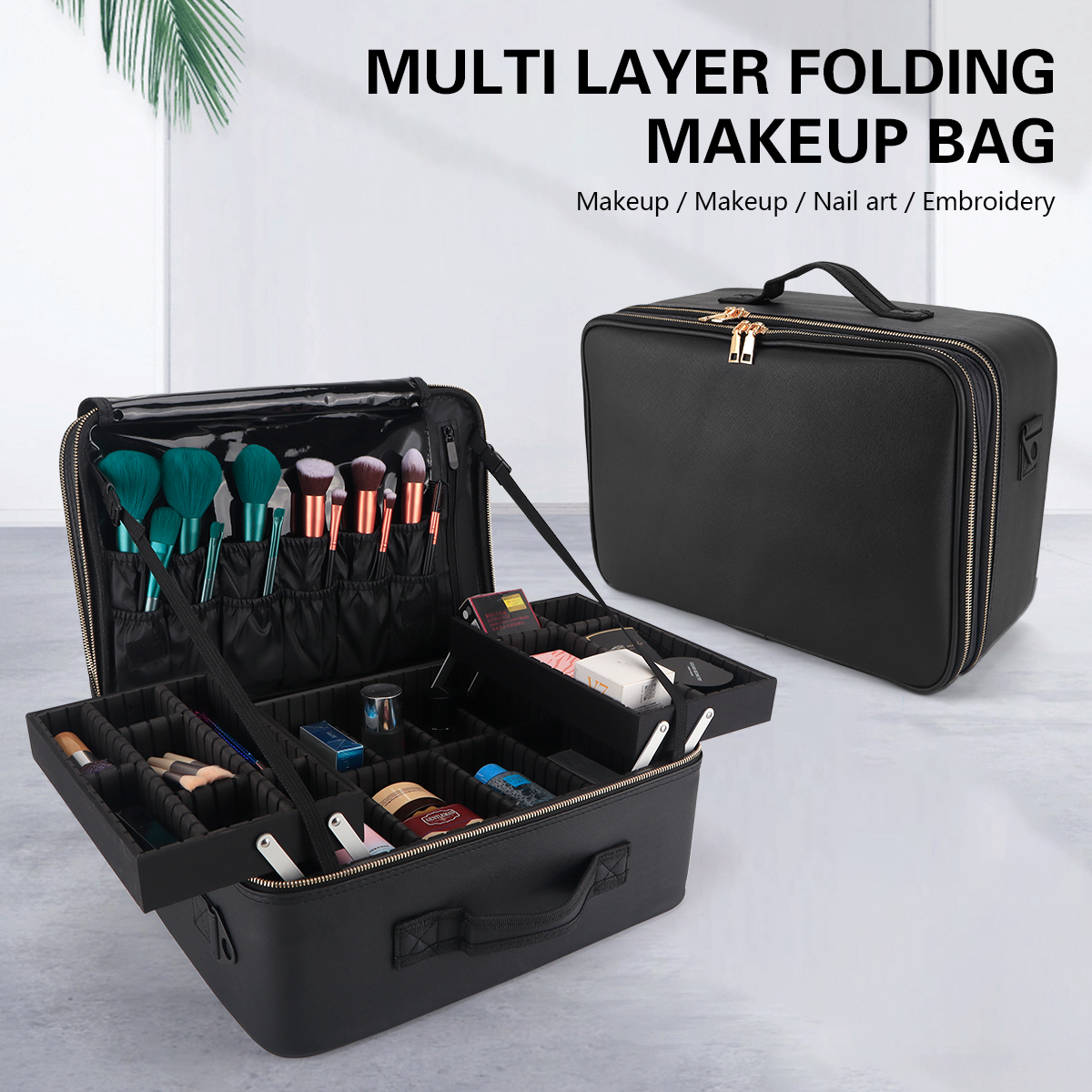 Women Travel Cosmetic Case Org - đánh giá và giá Beauty Bag Makeup