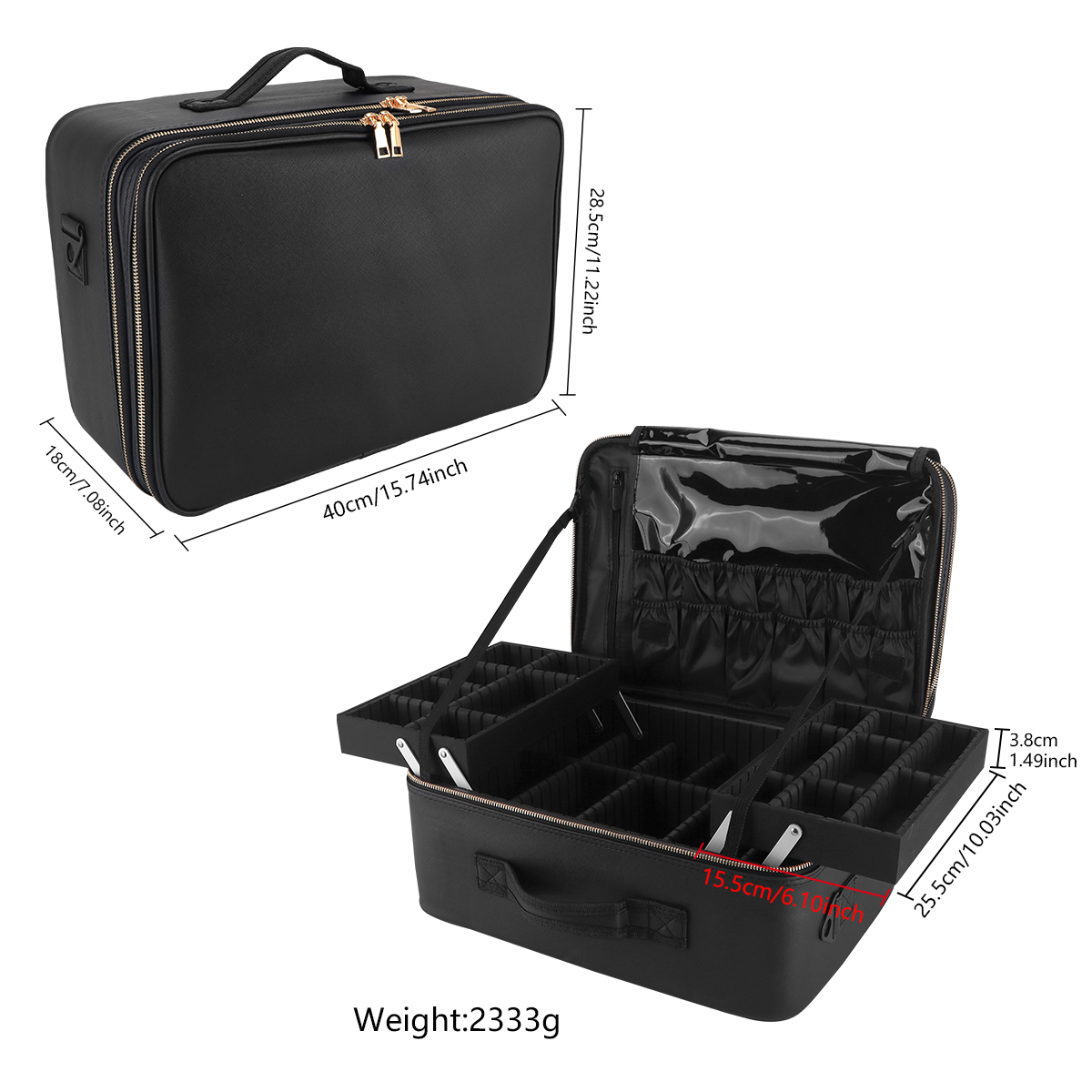 Women Travel Cosmetic Case Org - đánh giá và giá Beauty Bag Makeup