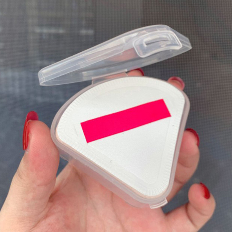 *1Pcs Portable Triangle Sponge - đánh giá và giá Beauty Bag Makeup