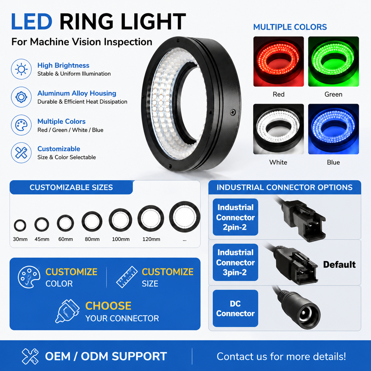 KCS Machine Vision 45 Degree R - đánh giá và giá Led Ring Light