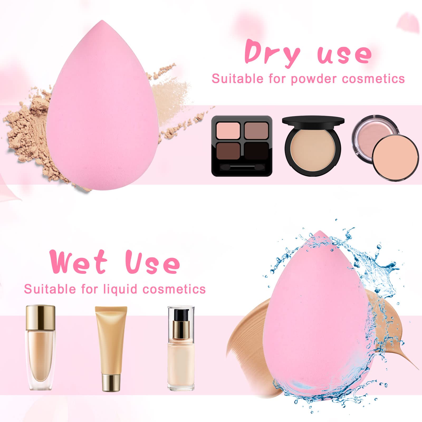 15 Pcs Makeup Sponge Set, Beau - đánh giá và giá Beauty Bay Makeup