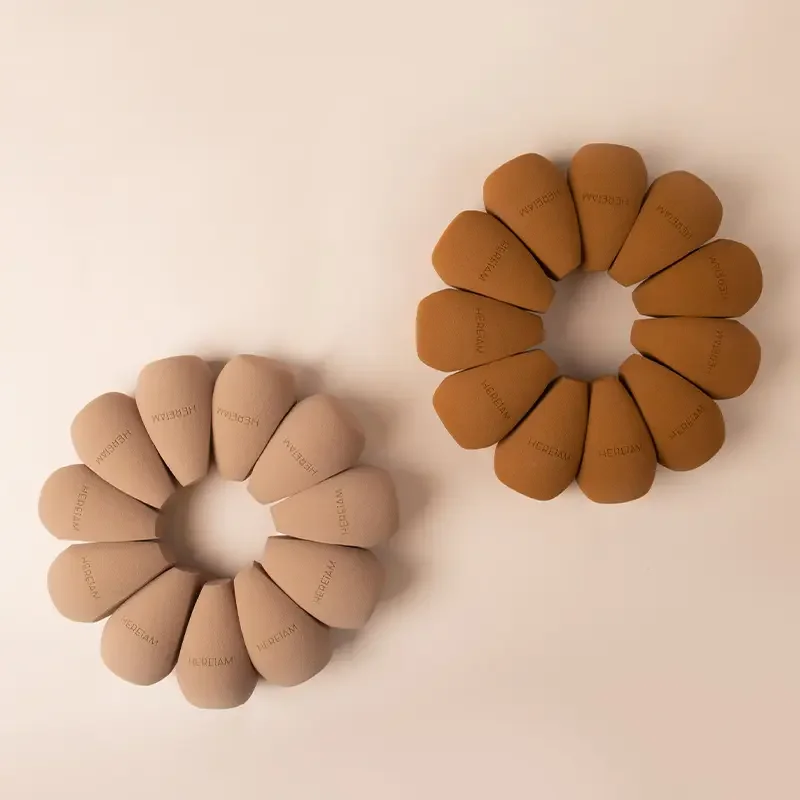 New 2-Color Makeup Sponge Prof - đánh giá và giá Beauty Bag Makeup