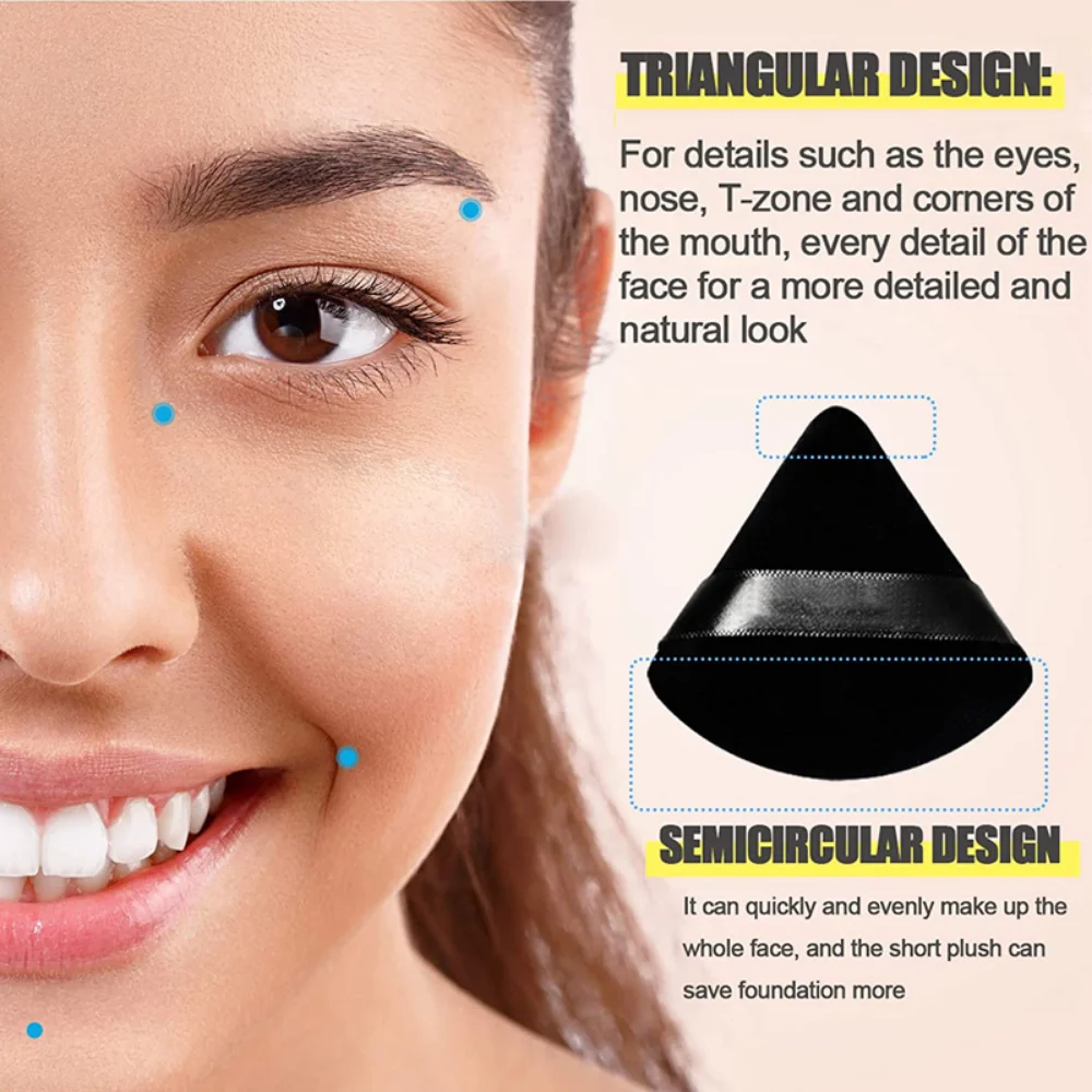 2/6Pcs Triangle Powder Puff Fa - đánh giá và giá Beauty Bay Makeup
