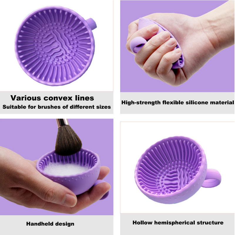 Silicone Makeup Brush Cleaner  - đánh giá và giá Beauty Makeup Eyeshadow