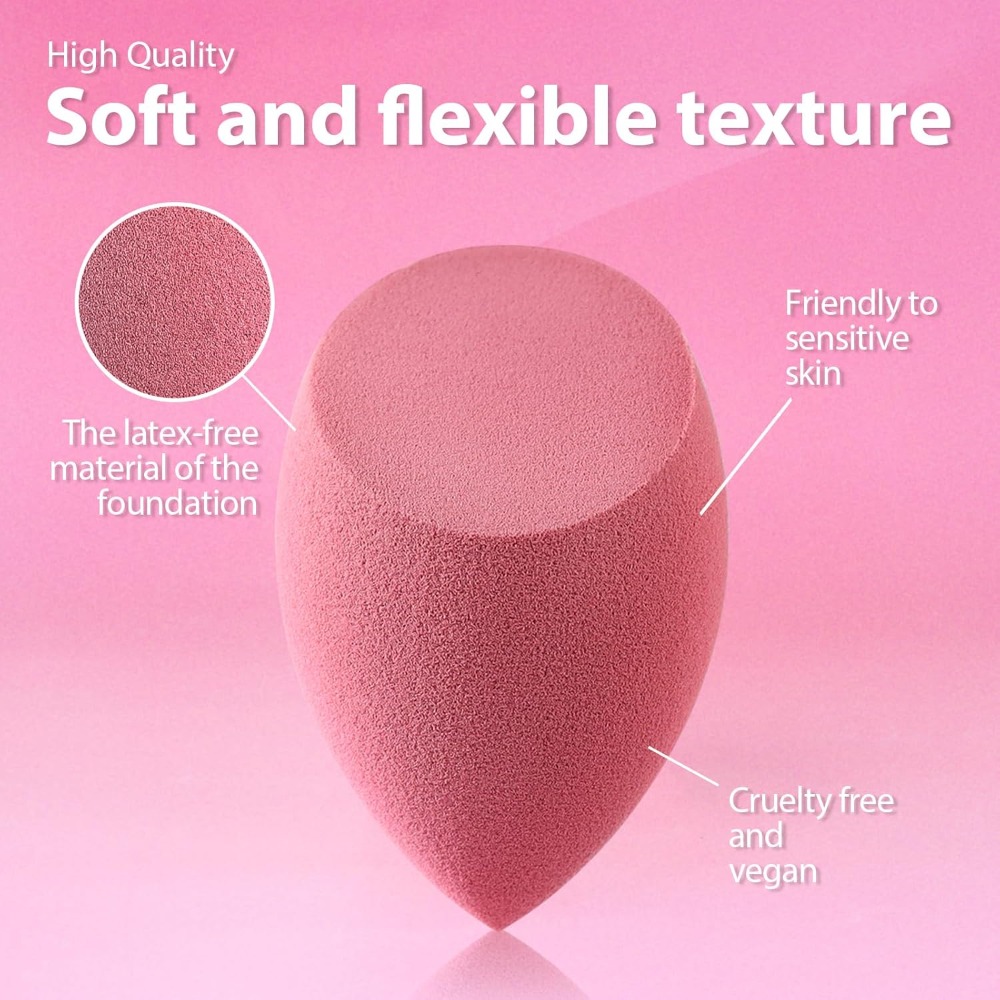 7 Pcs Makeup Sponge Set - Late - đánh giá và giá Beauty Makeup Cream