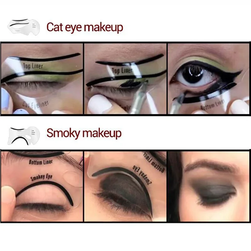 Eyeliner Stencils Winged Eyeli - đánh giá và giá Beauty Makeup Eyeshadow