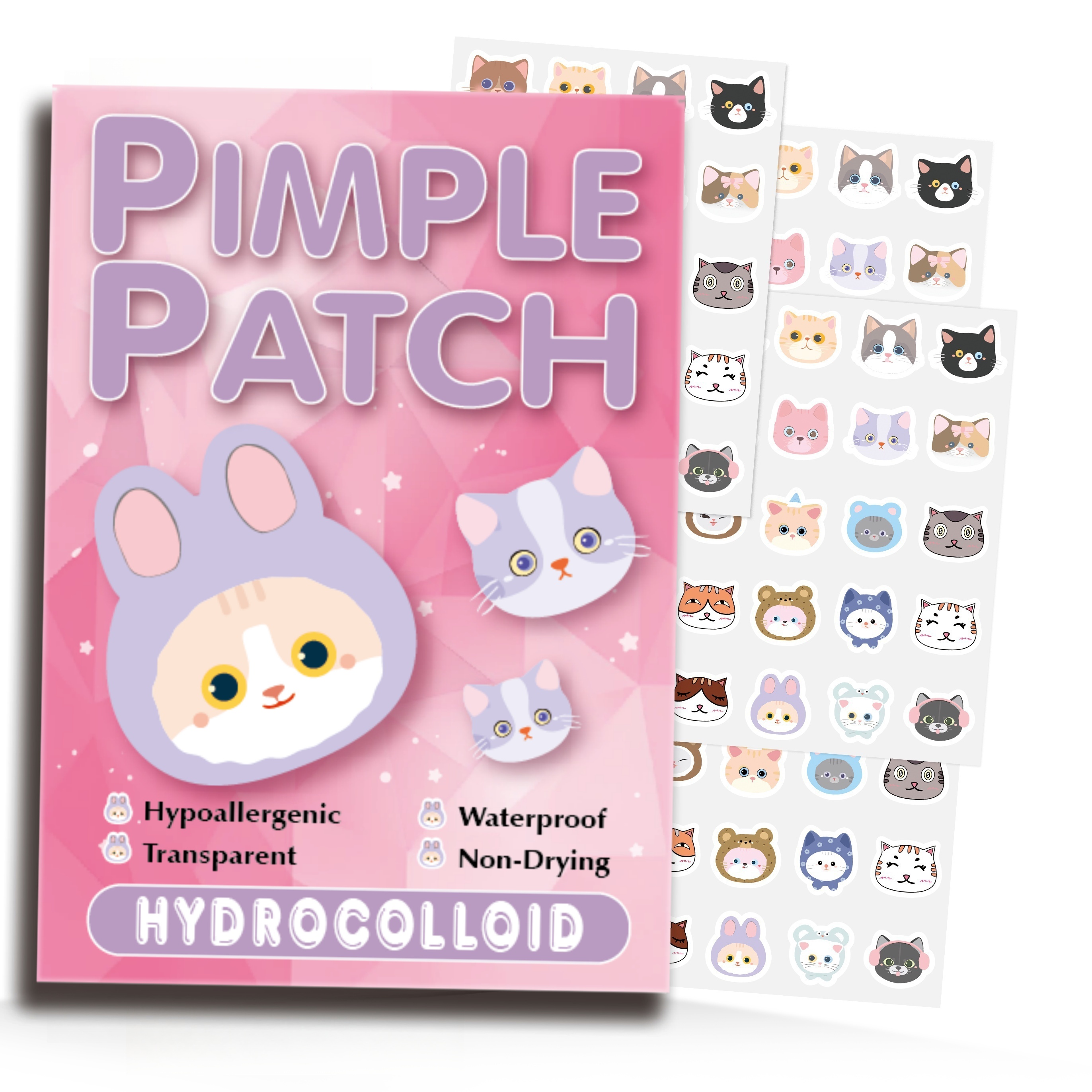 600pcs Cartoon acne patch, cut - đánh giá và giá Pressed Powder Foundation
