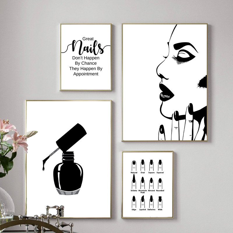 Nail Salon Quotes Makeup Wall  - đánh giá và giá Beauty Of Makeup Quotes