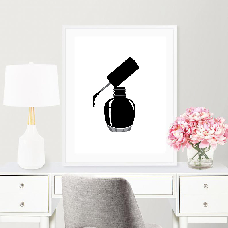 Nail Salon Quotes Makeup Wall  - đánh giá và giá Beauty Of Makeup Quotes