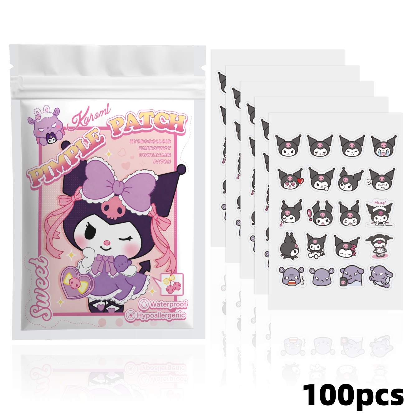 100PCS hello kitty Acne patche - đánh giá và giá Pressed Powder Foundation