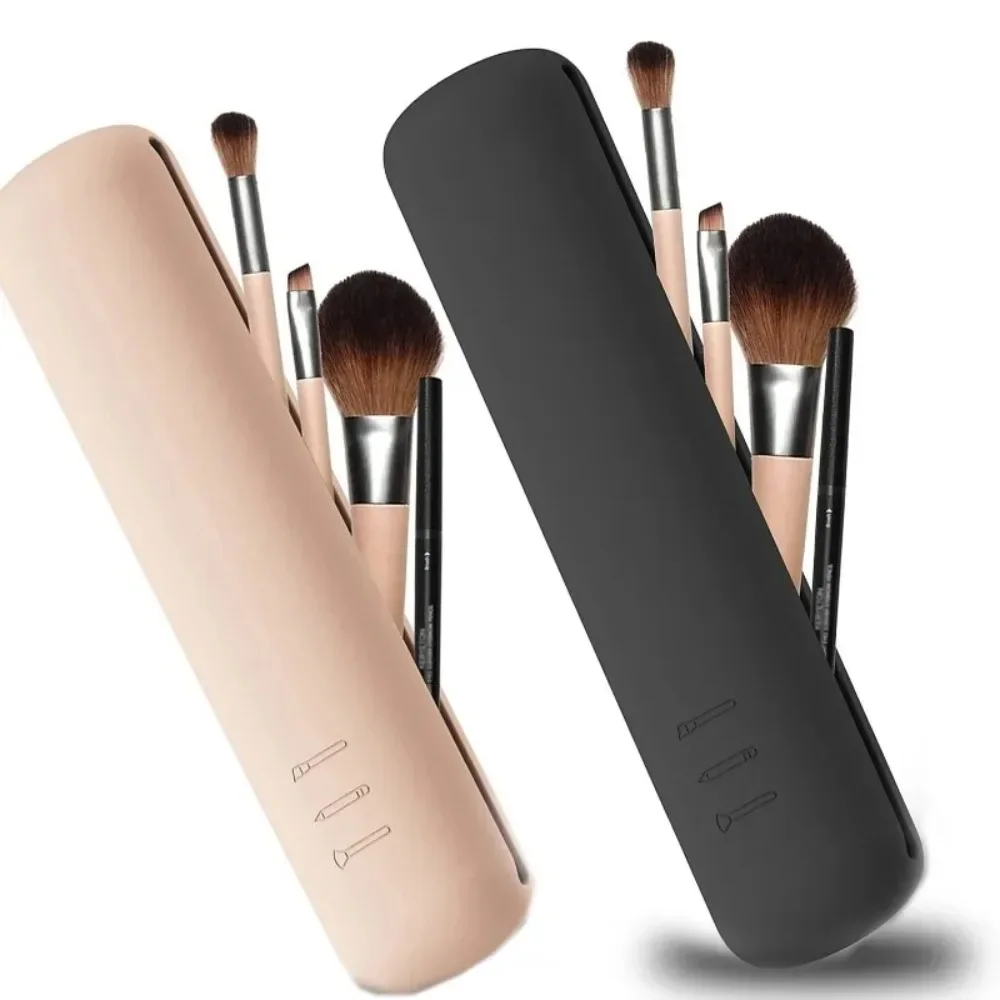 Travel Makeup Brush Holder Sil - đánh giá và giá Beauty Bag Makeup