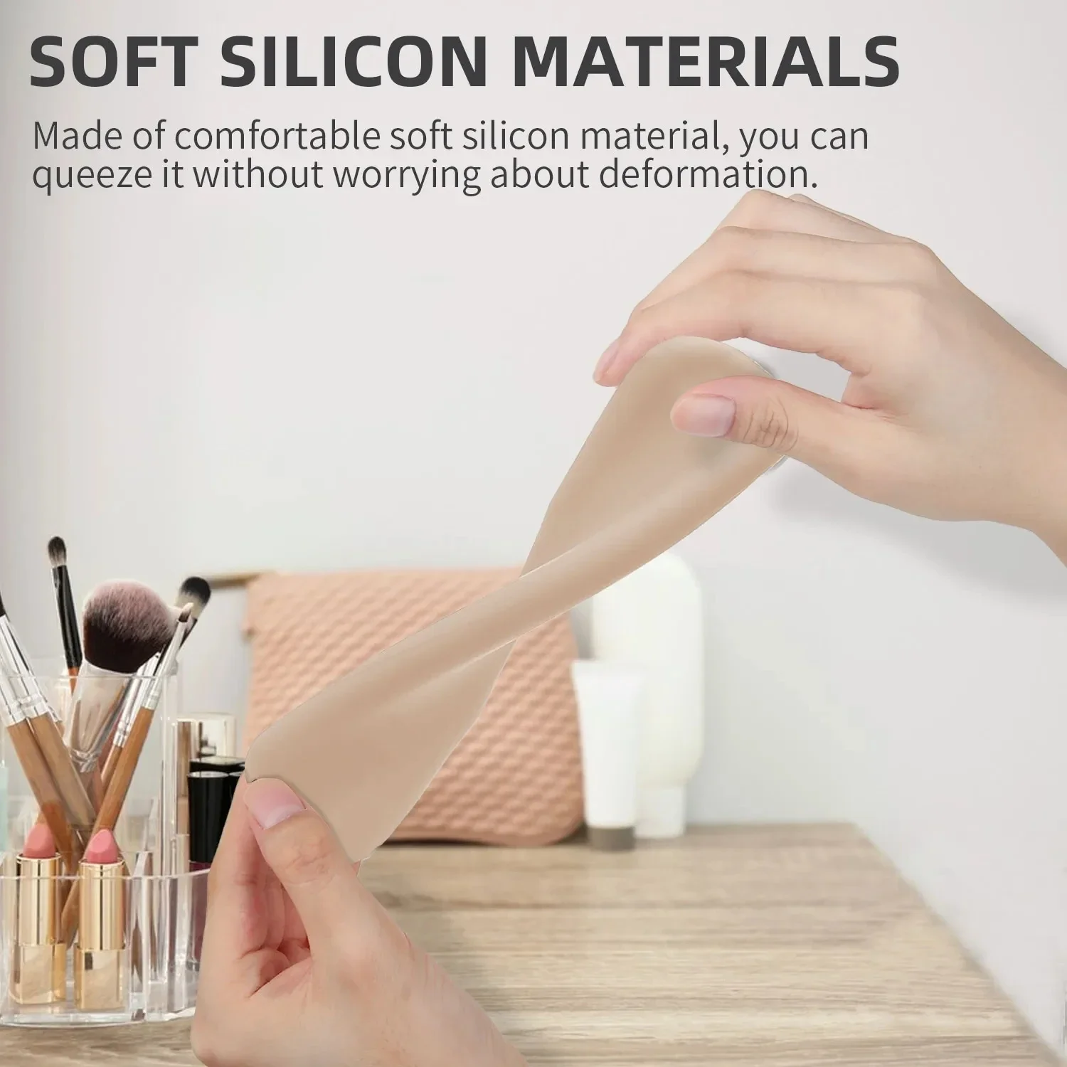 Travel Makeup Brush Holder Sil - đánh giá và giá Beauty Bag Makeup
