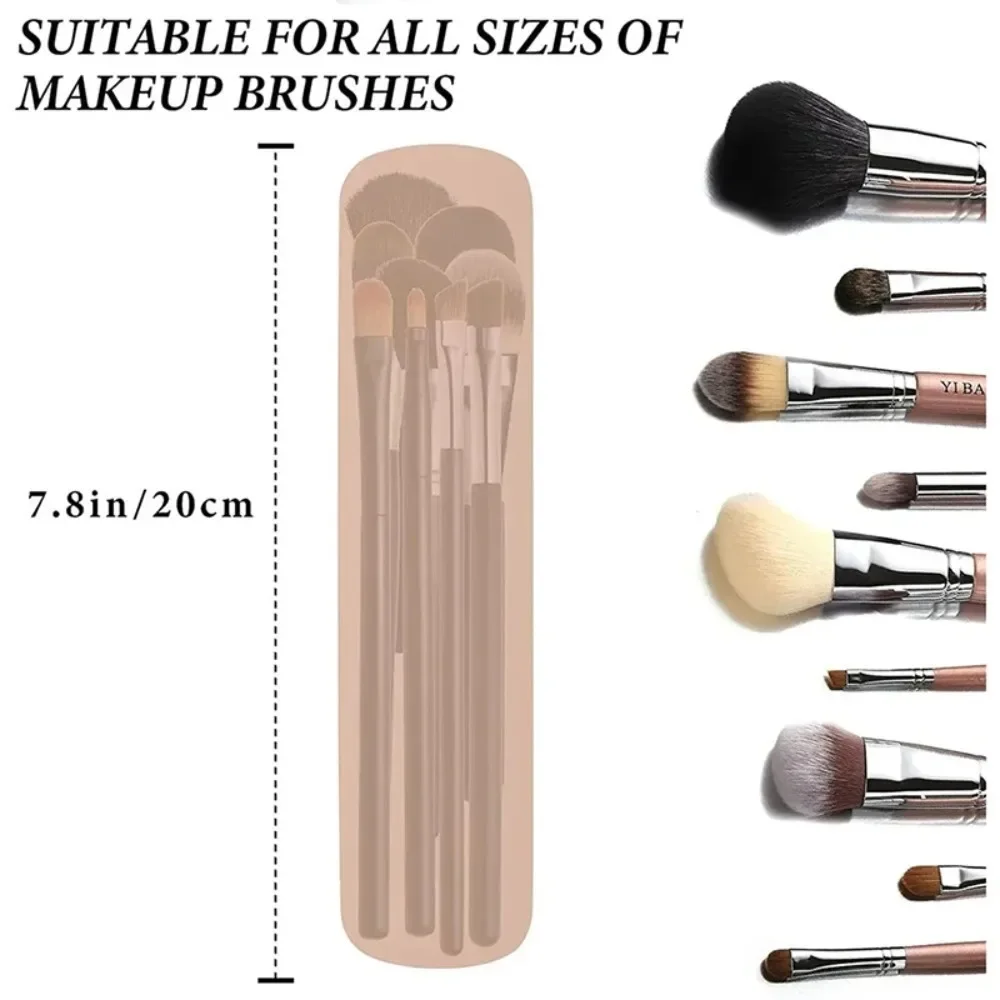 Travel Makeup Brush Holder Sil - đánh giá và giá Beauty Bag Makeup