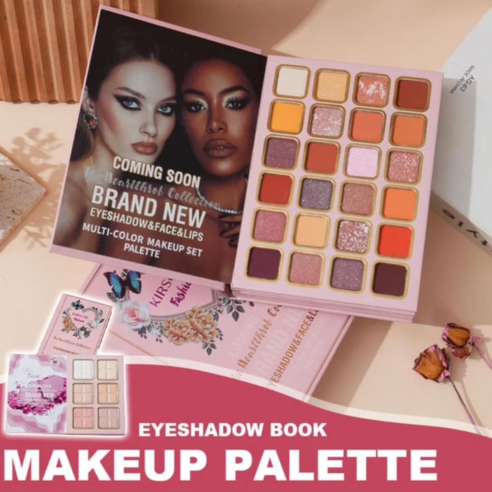 New Matte Makeup Palette Book  - đánh giá và giá Beauty Book Makeup Kit
