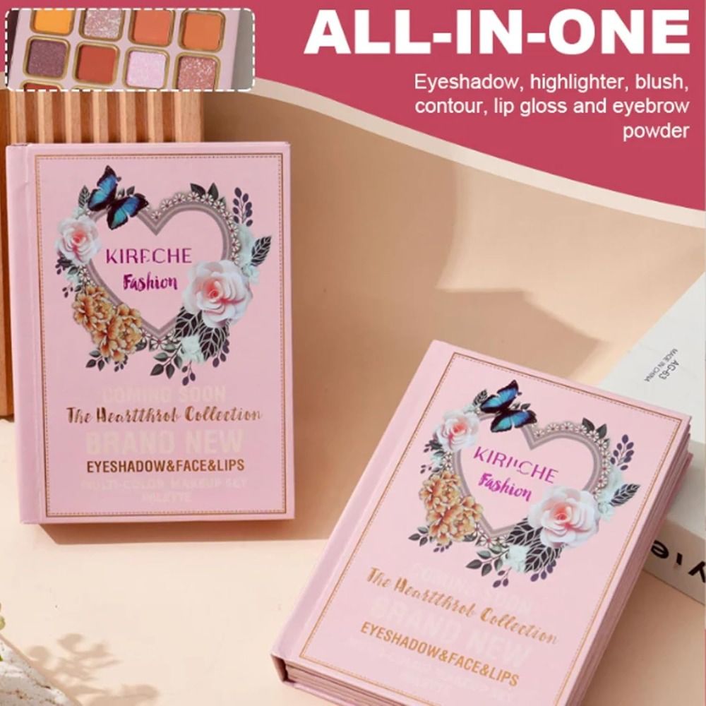 New Matte Makeup Palette Book  - đánh giá và giá Beauty Book Makeup Kit