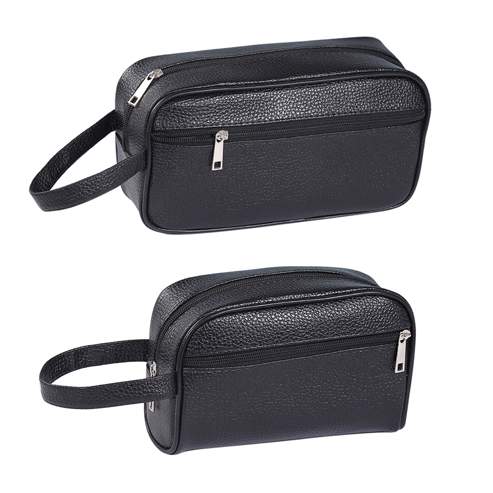 Travel Mens Toiletry Bag PU Le - đánh giá và giá Makeup Beauty Necessaire