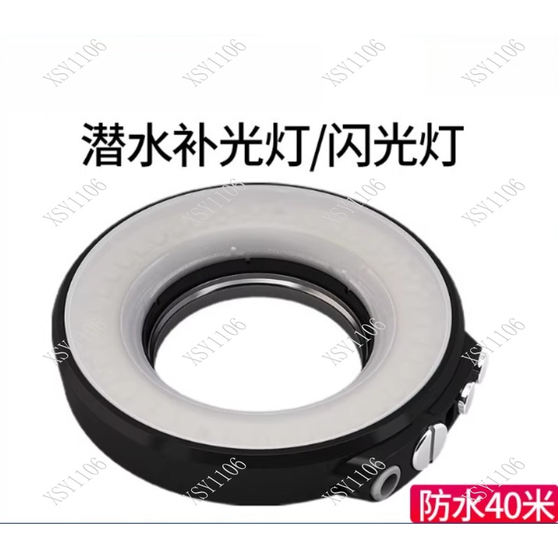 RGB LED Underwater Diving Flas - đánh giá và giá Led Ring Light