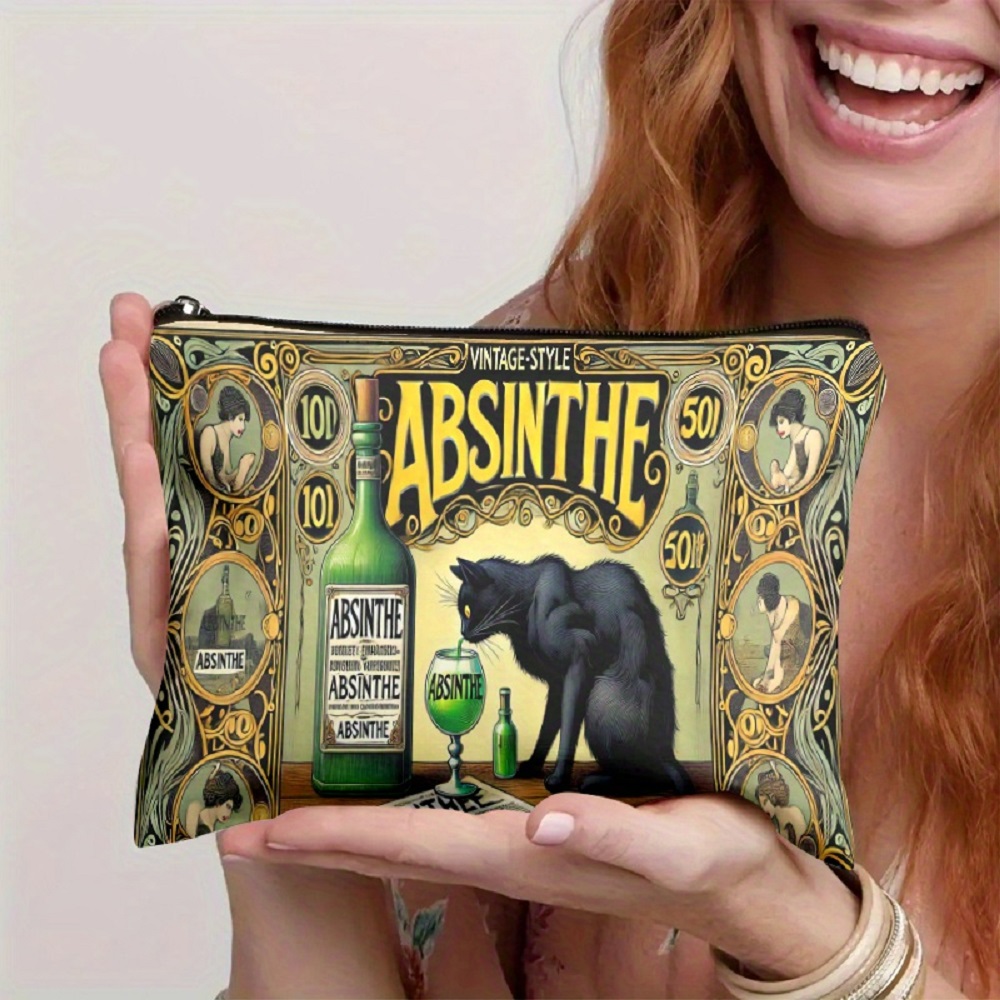 1 Piece, Black Cat and Absinth - đánh giá và giá Beauty Bag Makeup