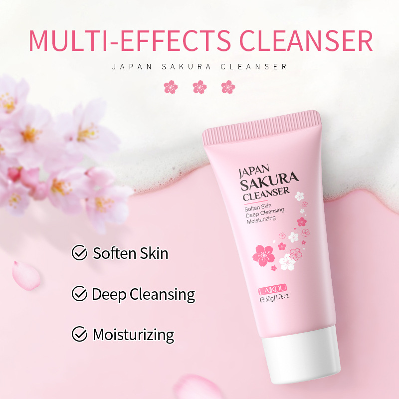 Sakura Facial Cleaner Korean F - đánh giá và giá Beauty Makeup Cream