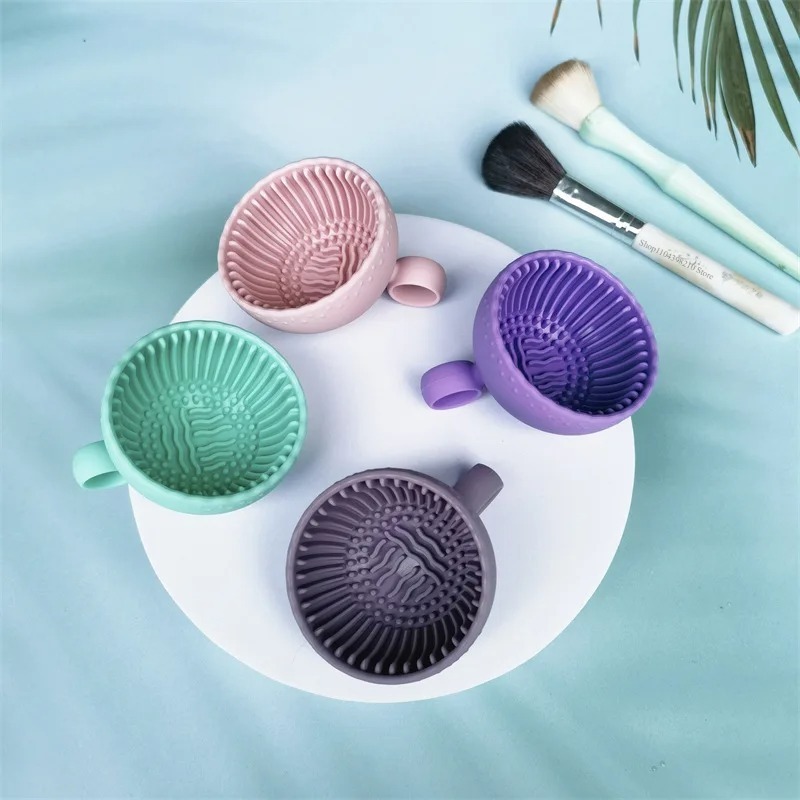 Soft Silicone Makeup Brush Cle - đánh giá và giá Beauty Makeup Eyeshadow